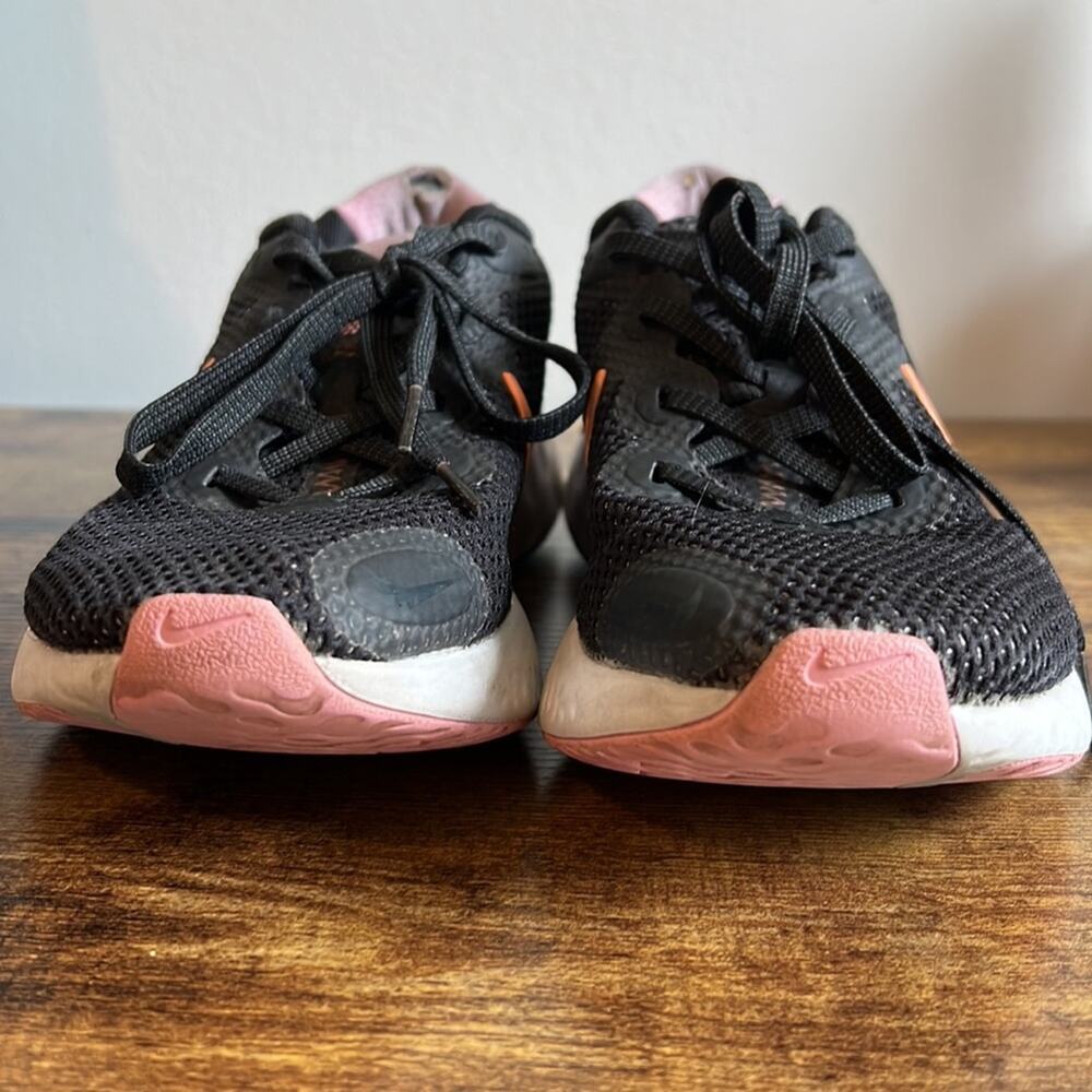 Nike Pink & Black Renew Size 7 Sneakers - Picture 3 of 14